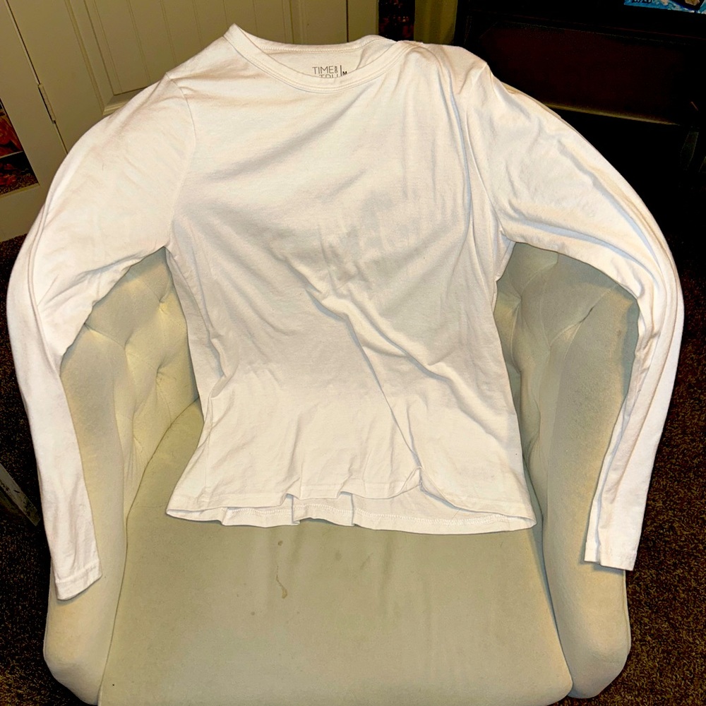 White Long Sleeve Shirt